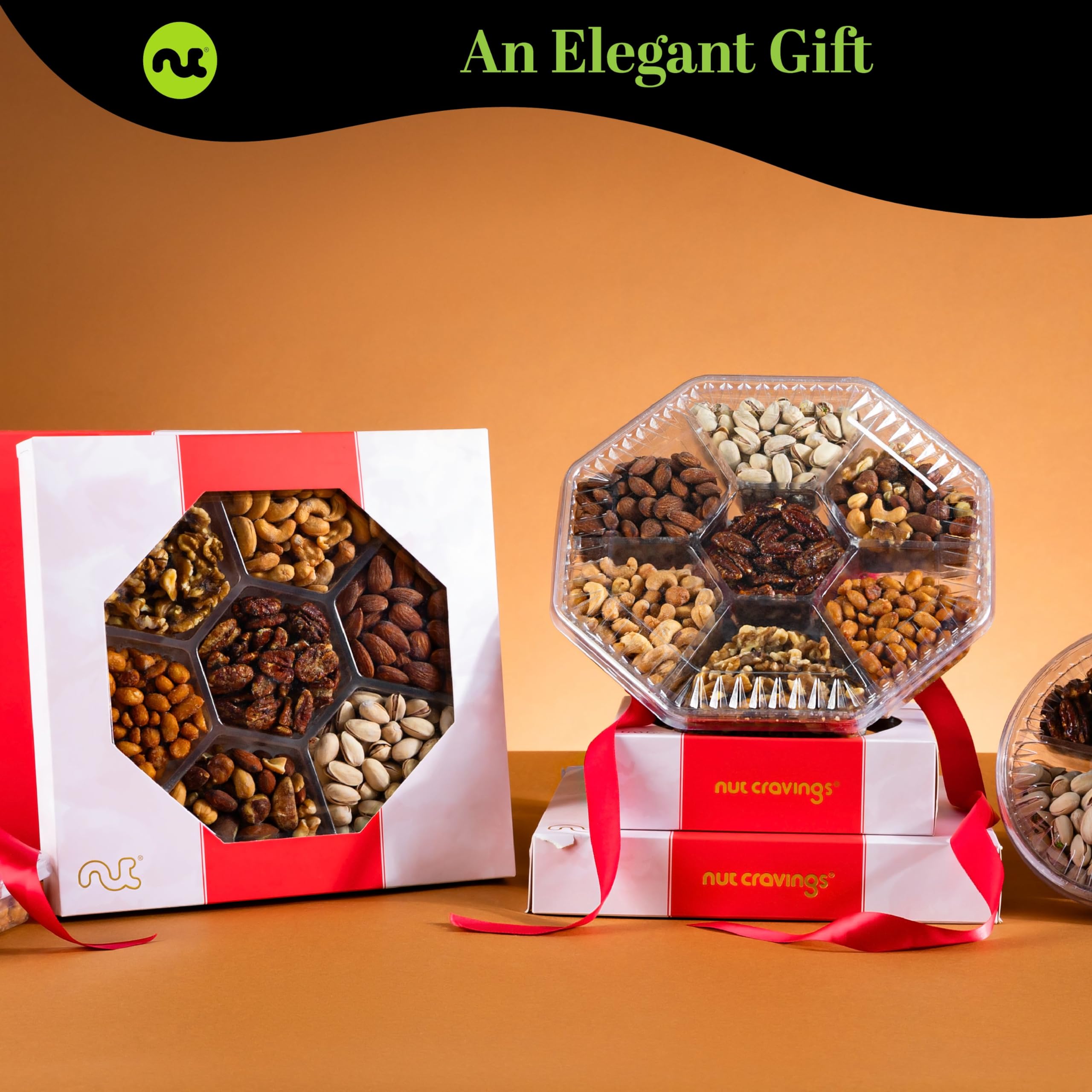 レコードBOX 12サイズ カスタム ウオールナッツ仕様 [12箱セット販売] Amazon.com : NUT CRAVINGS - Mothers Day Treats, Mixed Nuts Gift